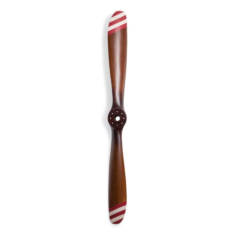 Barnstormer propeller with red and white stripes