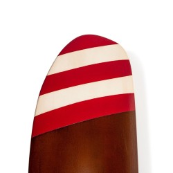 Barnstormer propeller with red and white stripes