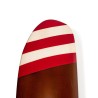 Barnstormer propeller with red and white stripes