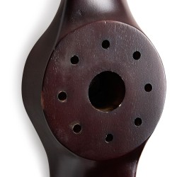 Barnstormer propeller with red and white stripes