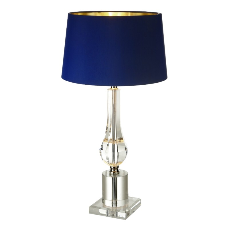 Lampe "Alodie" en cristal, sans abat-jour