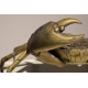 Crabe en laiton