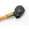 Canne pommeau sculpté "Tête de maure"