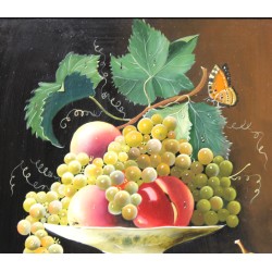 Tableau \"Nature morte\" signé LIAUTAUD. a. 02