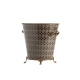 Cache-pot ovale en porcelaine cachemire