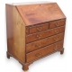 Bureau-commode anglais avec 5 tiroirs, 1 abattant.