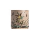 Cache-pot rond en porcelaine Diamante de Gould