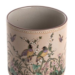Gould’s Diamante round porcelain plant pot