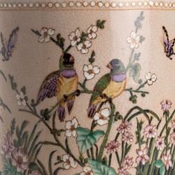 Gould’s Diamante round porcelain plant pot
