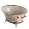Oval porcelain bowl by Diamante de Gould