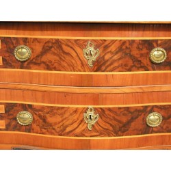  Bureau-commode Louis XVI marqueté. sur  Moinat SA  - Antiquités décoration
