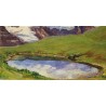 Tableau \"Jungfrau\" signé P. WYSS