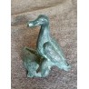 Couple de canards en bronze