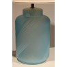 Blue glass lamp by Tommaso BARBI