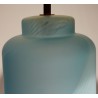 Blue glass lamp by Tommaso BARBI