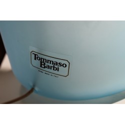 Blue glass lamp by Tommaso BARBI