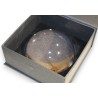 Half-spherical glass magnifying glass