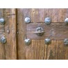 Studded door. at  Moinat SA  - Antiques and home décor