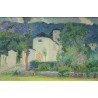 Tableau \"Paroisse\" signé L\'ÉPLATTENIER