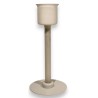 Lampe Canna en verre pour Fontana Arte