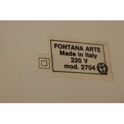 Lampe Canna en verre pour Fontana Arte