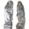Pair of garden statues ‘Man and’ by Moinat SA – Antiques and home décor