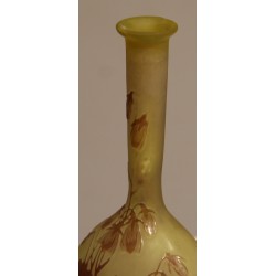 Vase soliflore signé GALLÉ