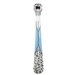 Chausse-pied peint \"Tigre blanc\"