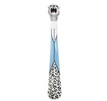 Chausse-pied peint "Tigre blanc"