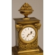 Empire Clock,gilt bronze.