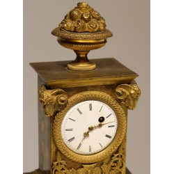 Empire-style table clock at Moinat SA – Antiques and home décor