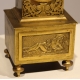Empire Clock,gilt bronze.