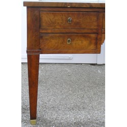  Bureau plat Directoire dessus cuir vert sur  Moinat SA  - Antiquités décoration