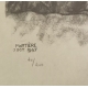 Gravure "Deux sangliers" signée HAINARD