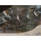 Bronze Cerf bramant signé Jos. PALLENBERG 1905