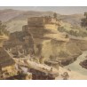Gravure "Sortie du Rhône" par LINCK