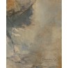 Tableau \"Barque sur le Léman\" signé DRANSY