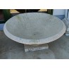Smooth terracotta basin with an antique patina