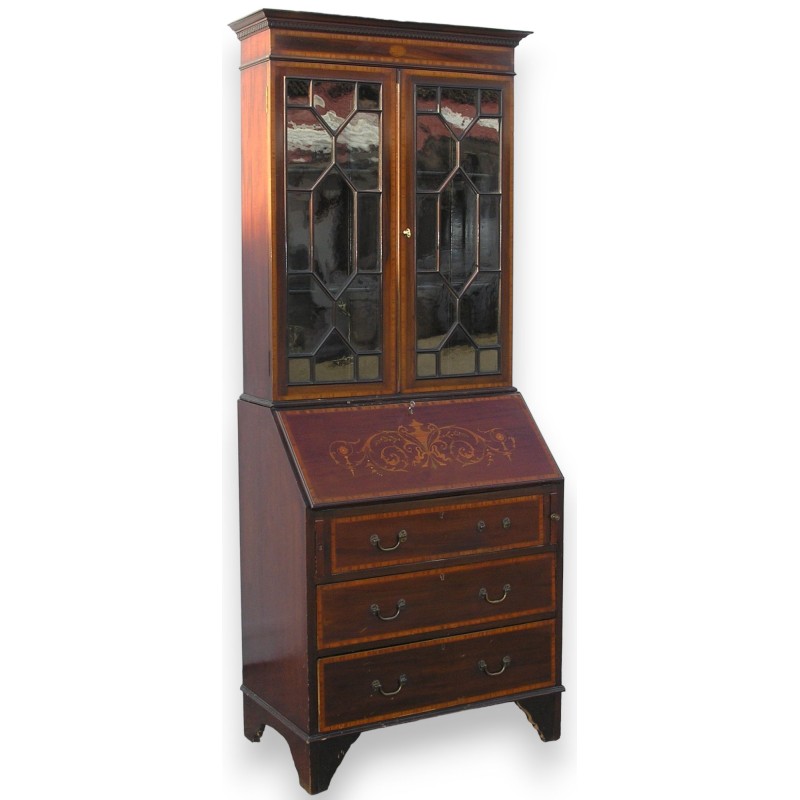  Bureau-commode bibliothèque Edwardien. sur  Moinat SA  - Antiquités décoration