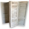 Screen designed to look like shutters
