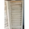 Screen designed to look like shutters