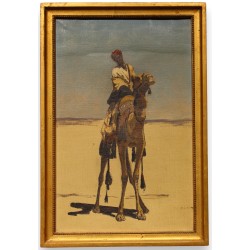 Tableau \"Touareg à chameau\"