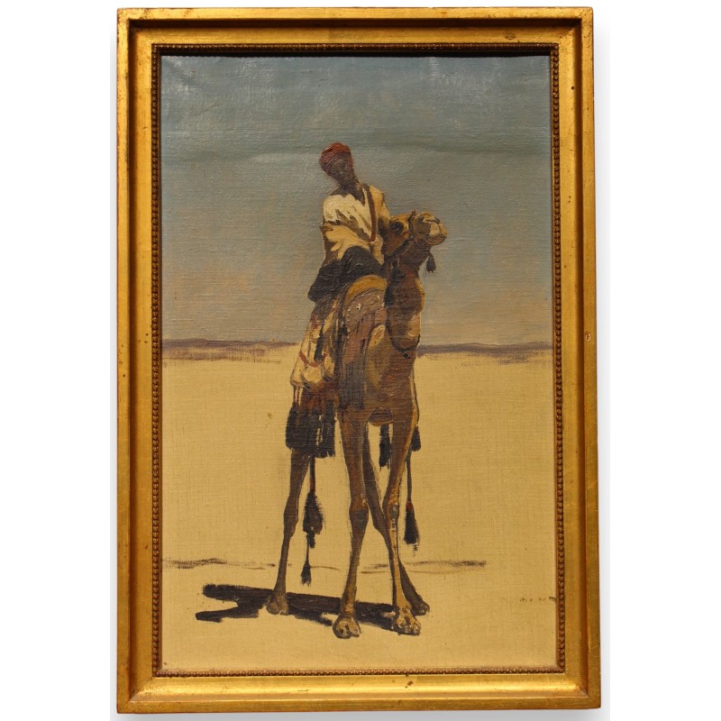 Tableau \"Touareg à chameau\"