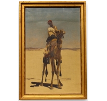 Tableau "Touareg à chameau"