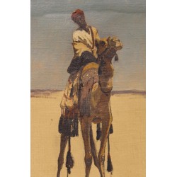 Tableau \"Touareg à chameau\"
