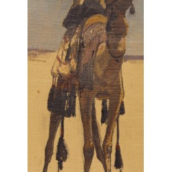 Tableau \"Touareg à chameau\"