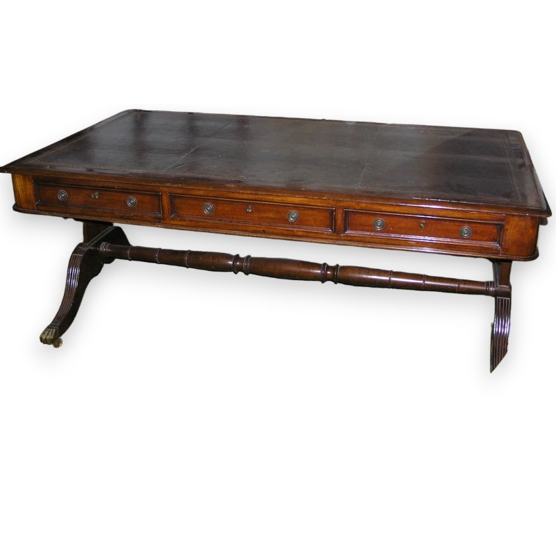 Double-sided Regency desk. At  Moinat SA  - Antiques and home décor