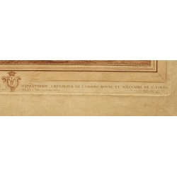Sanguine "Cour d'une ferme" par BOUCHER