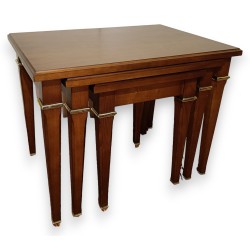  Lot de 3 tables gigognes style Directoire sur  Moinat SA  - Antiquités décoration