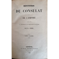 Livre \"Histoire du Consulat et de l\'Empire \"